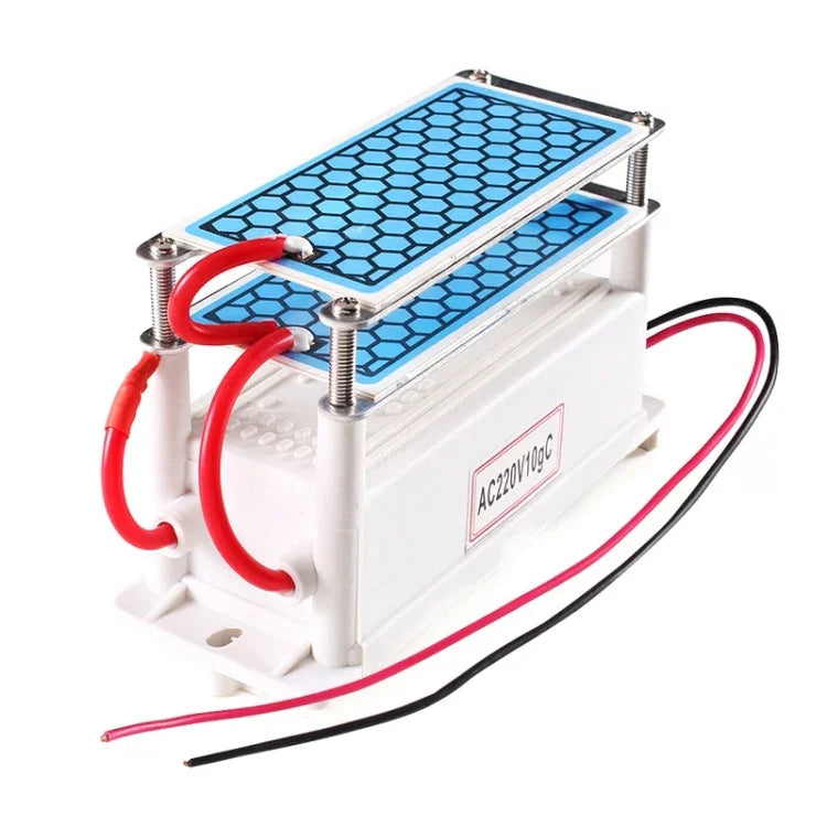 Integrierter Ozongenerator mit Hochtemperatur-Keramikplatte, 220 V, 10 g, Luftreiniger, AC 220 V, 10 g