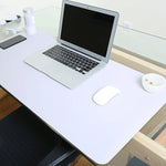 Multifunction Business Double Sided PU Leather Mouse Pad Keyboard Pad Table Mat Computer Desk Mat, Size: 120 x 60cm, Size: 120 x 60cm(Black Red), Size: 120 x 60cm, Size: 120 x 60cm(Green + Silver), Size: 120 x 60cm(Blue + Yellow)