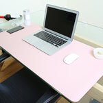 Multifunktionales Business PU-Leder Mauspad Tastaturunterlage Tischmatte Computertischmatte, Größe: 60 x 30 cm, Größe: 60 x 30 cm (Schwarz), Größe: 60 x 30 cm (Pink), Größe: 60 x 30 cm (Grün), Größe: 60 x 30 cm (Saphirblau), Größe: 60 x 30 cm (Babyblau)