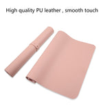 Multifunktionales Business PU-Leder Mauspad Tastaturunterlage Tischmatte Computertischmatte, Größe: 60 x 30 cm, Größe: 60 x 30 cm (Schwarz), Größe: 60 x 30 cm (Pink), Größe: 60 x 30 cm (Grün), Größe: 60 x 30 cm (Saphirblau), Größe: 60 x 30 cm (Babyblau)