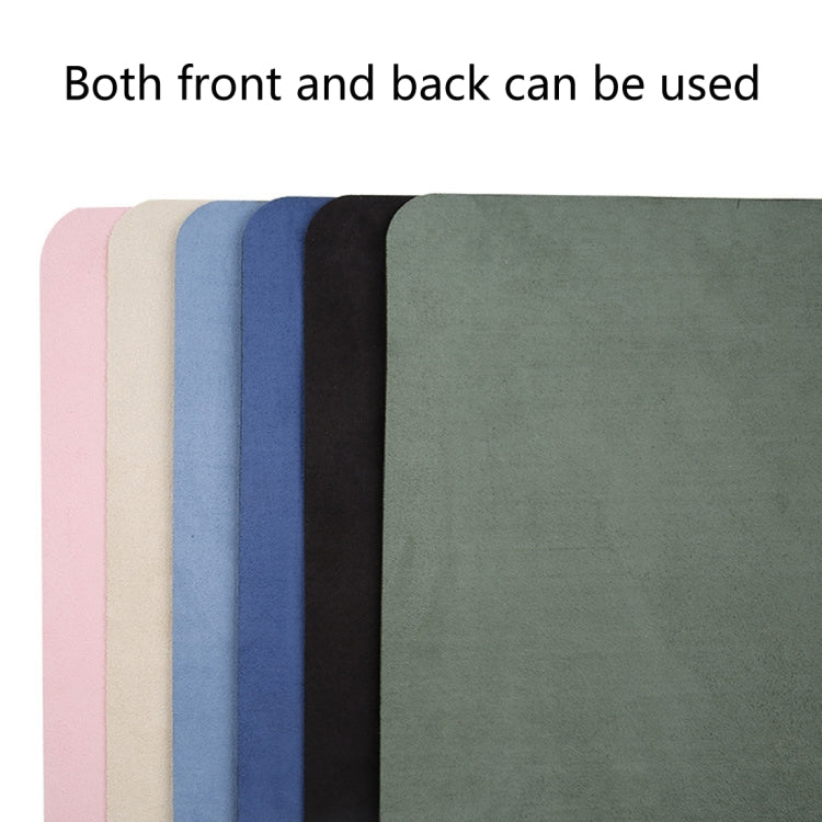 Multifunktionales Business PU-Leder Mauspad Tastaturunterlage Tischmatte Computertischmatte, Größe: 60 x 30 cm, Größe: 60 x 30 cm (Schwarz), Größe: 60 x 30 cm (Pink), Größe: 60 x 30 cm (Grün), Größe: 60 x 30 cm (Saphirblau), Größe: 60 x 30 cm (Babyblau)