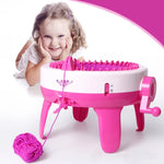40 Nadeln DIY Kinder Strickmaschine Kinder Strickspielzeug