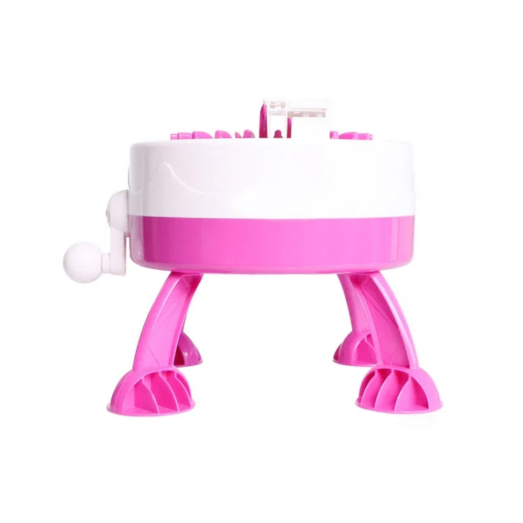 40 Nadeln DIY Kinder Strickmaschine Kinder Strickspielzeug