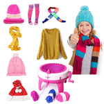40 Nadeln DIY Kinder Strickmaschine Kinder Strickspielzeug
