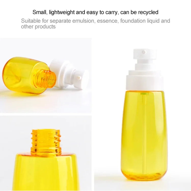 5 Stück auslaufsichere Reiseflaschen aus Kunststoff, tragbares Reisezubehör, kleine Flaschenbehälter, 30 ml