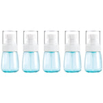 5 Stück auslaufsichere Reiseflaschen aus Kunststoff, tragbares Reisezubehör, kleine Flaschenbehälter, 30 ml
