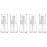 5 Stück auslaufsichere Reiseflaschen aus Kunststoff, tragbares Reisezubehör, kleine Flaschenbehälter, 30 ml