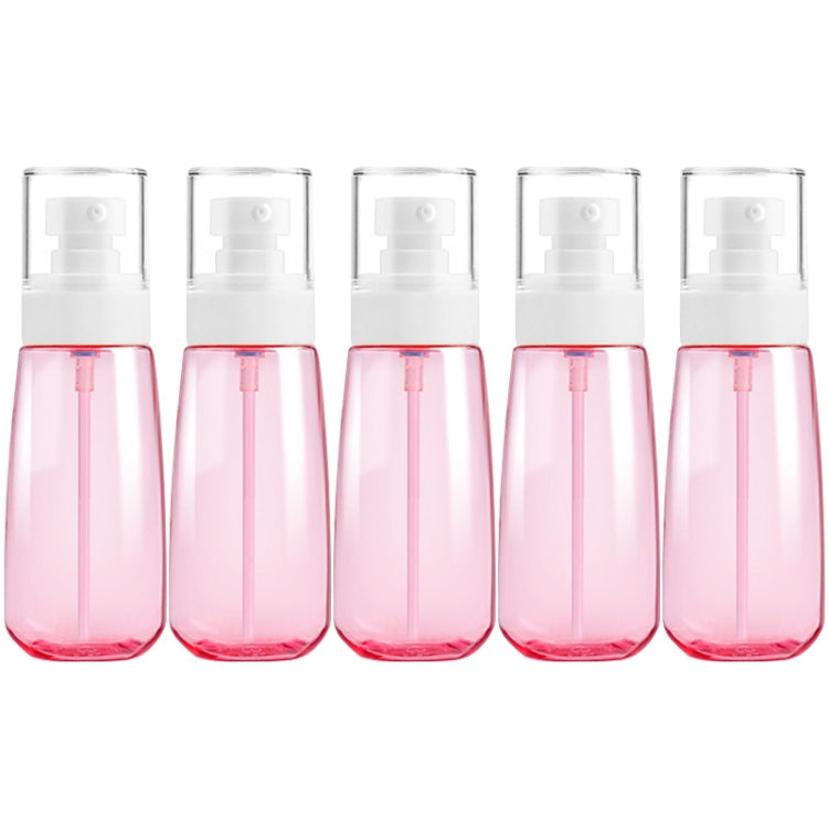 5 Stück auslaufsichere Reiseflaschen aus Kunststoff, tragbares Reisezubehör, kleine Flaschenbehälter, 100 ml