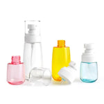 5 Stück auslaufsichere Reiseflaschen aus Kunststoff, tragbares Reisezubehör, kleine Flaschenbehälter, 100 ml