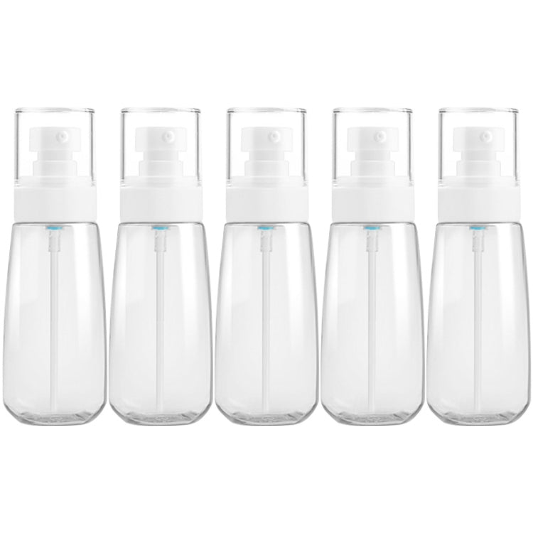5 Stück auslaufsichere Reiseflaschen aus Kunststoff, tragbares Reisezubehör, kleine Flaschenbehälter, 100 ml