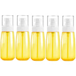 5 Stück auslaufsichere Reiseflaschen aus Kunststoff, tragbares Reisezubehör, kleine Flaschenbehälter, 100 ml
