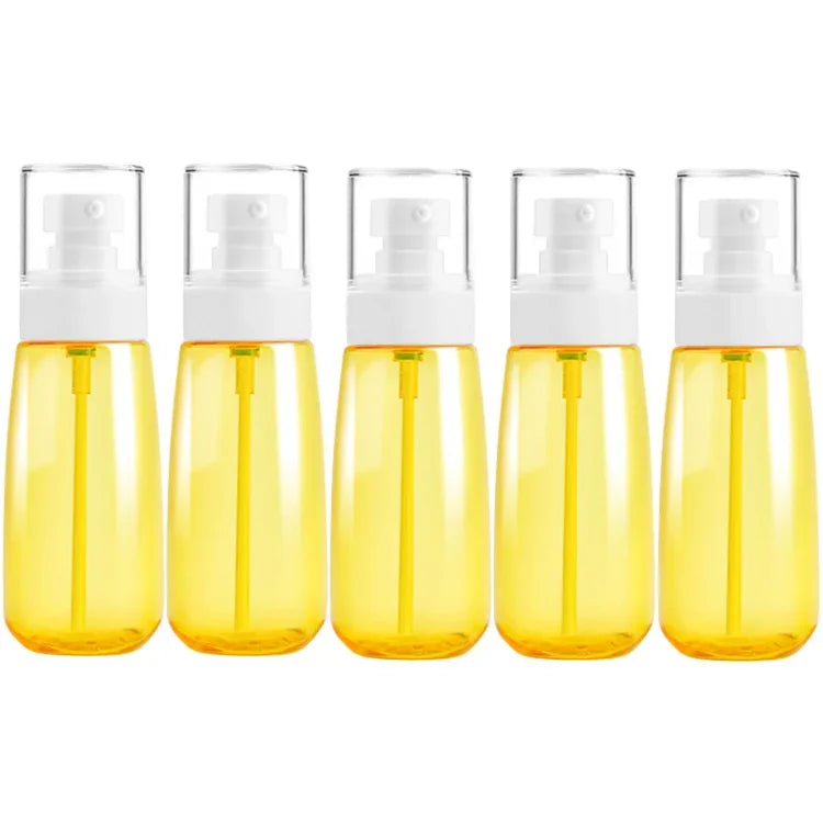 5 Stück auslaufsichere Reiseflaschen aus Kunststoff, tragbares Reisezubehör, kleine Flaschenbehälter, 100 ml