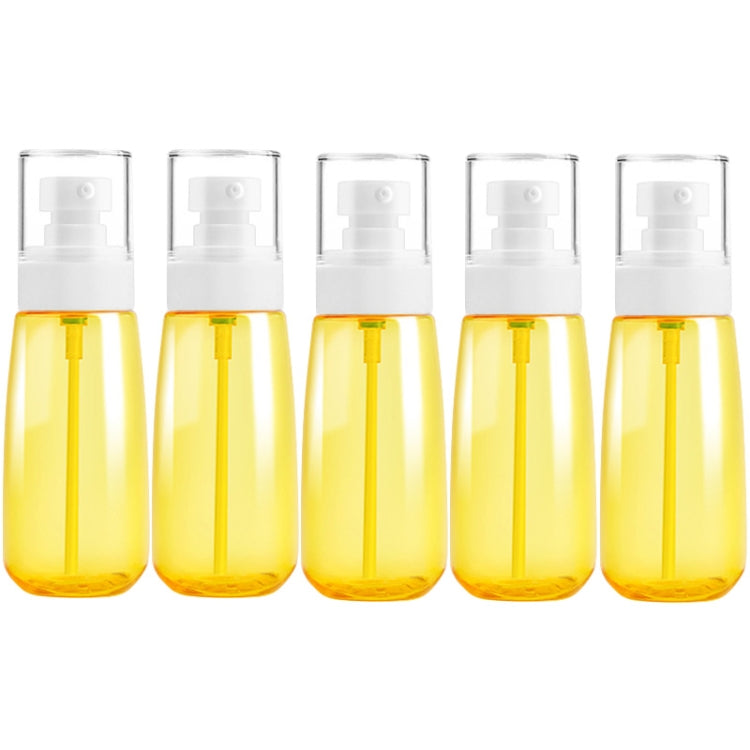 5 Stück auslaufsichere Reiseflaschen aus Kunststoff, tragbares Reisezubehör, kleine Flaschenbehälter, 100 ml