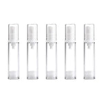 5 Stück tragbare, luftdichte Vakuum-Pumpflaschen für feinen Parfümnebel, 10 ml, 10 ml