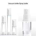 5 Stück tragbare, luftdichte Vakuum-Pumpflaschen für feinen Parfümnebel, 10 ml, 10 ml