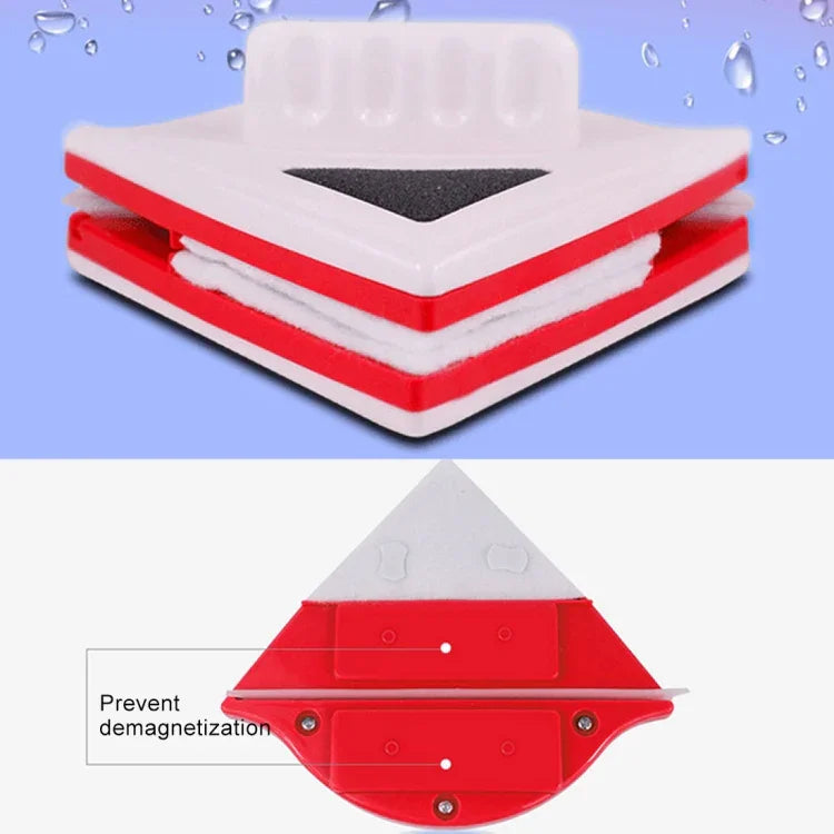 Praktische doppelseitige Glasreinigungsbürste, Fensterreiniger, Anwendungsbereich: 3–8 mm Glas, 3–8 mm Glasreiniger