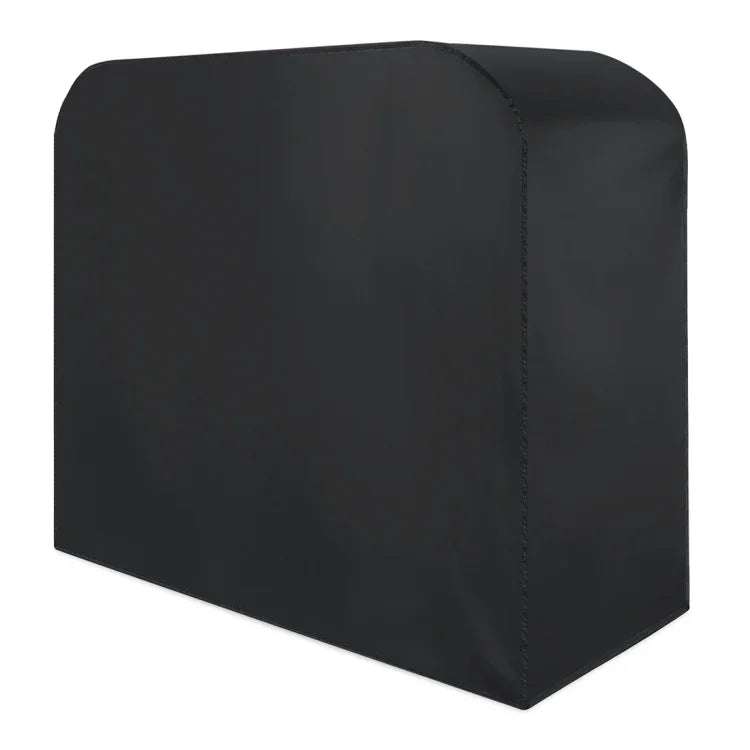 UV-beständige, wasserdichte und staubdichte Faltabdeckung aus 210D Oxford-Gewebe für Gas-, Holzkohle- und Elektrogrills im Freien, Größe: 190 x 71 x 117 cm (Schwarz), Größe: 190 x 71 x 117 cm