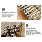 2 St. Archiv-Pigmenttusche Zeichen-Fineliner Stifte Feder Manga Micron Stift, 0,5 mm, 0,25 mm, 0,3 mm, 0,35 mm, 0,45 mm