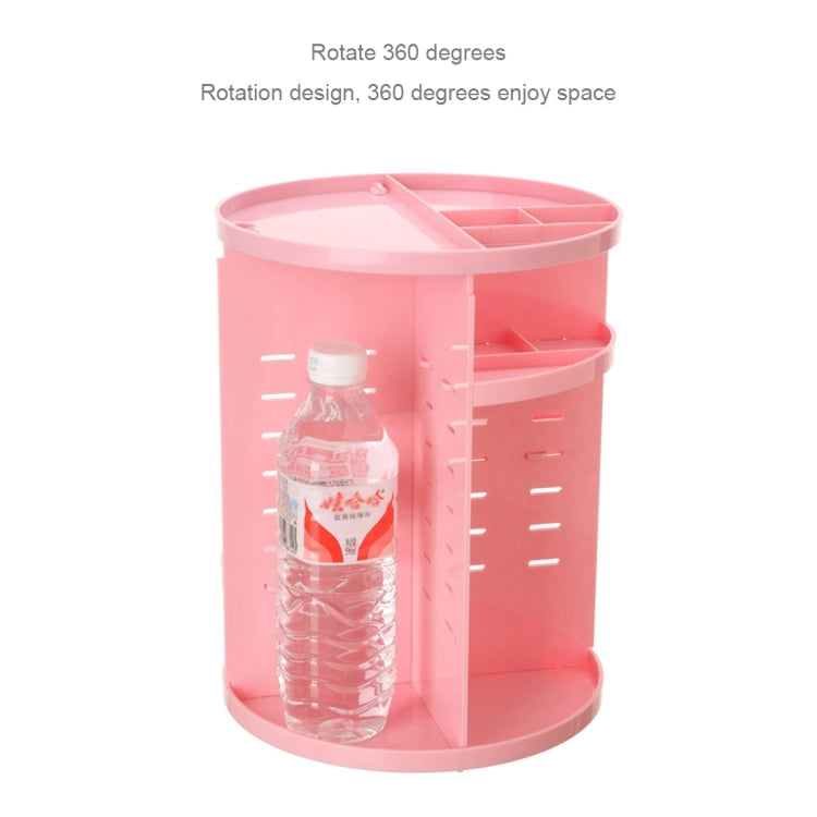 360° drehbarer, funktionaler Kosmetikbehälter, Make-up-Organizer, umweltfreundliche Aufbewahrungsbox, Größe: 23 x 31 cm
