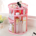 360° drehbarer, funktionaler Kosmetikbehälter, Make-up-Organizer, umweltfreundliche Aufbewahrungsbox, Größe: 23 x 31 cm
