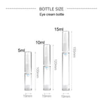 5 Stück durchsichtige, leere, tragbare, wiederbefüllbare Kunststoff-Pumpflaschen für unterwegs, 15 ml, 15 ml