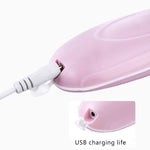1.2W USB-Ladung Elektronisches Reinigungs-Gesichtsschönheitsinstrument Poren Nasen-Mitesser-Gesichtsreinigungsbürste, 6-in-1