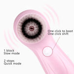 1.2W USB-Ladung Elektronisches Reinigungs-Gesichtsschönheitsinstrument Poren Nasen-Mitesser-Gesichtsreinigungsbürste, 6-in-1