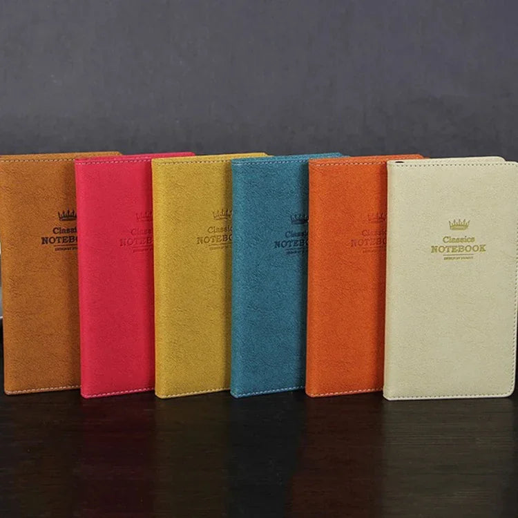 A5100 Pages Leather Soft Cover Notebook A5100 Pages Leather Soft Cover Notebook Pocket Memo