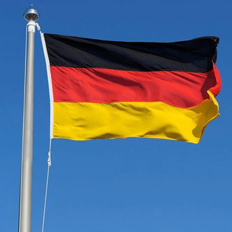 Deutschlandflagge aus Polyester, Größe: 150 x 90 cm