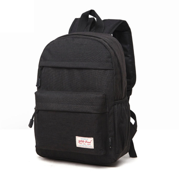 Universeller multifunktionaler Canvas-Rucksack für Laptop-Computer, Schultertasche für Studenten, passend für 13-15 Zoll, Größe: 36x25x10cm