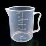 500 ml PP-Kunststoffbecher, dünnwandig, digitaler Messbecher, Zylinderskala, Messglas, Laborwerkzeuge, 500 ml Messbecher