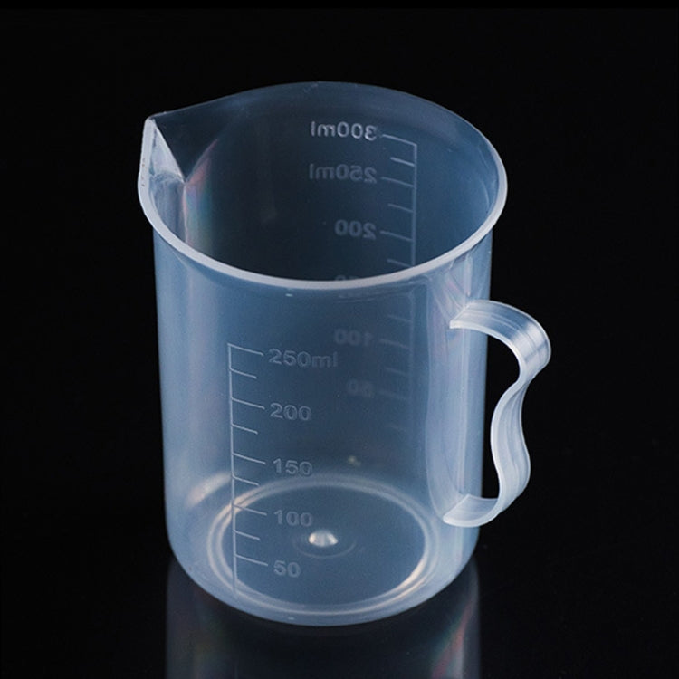 10 St. 250ml PP-Kunststoff-Flasche in Lebensmittelqualität, digitaler Messbecher, Zylinderskala, Messglas, Laborwerkzeuge, 250ml