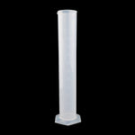 1000ml PP-Kunststoff-Messzylinder mit Ausgießer, Graduierung und hexagonalem Fuß, 1000ml
