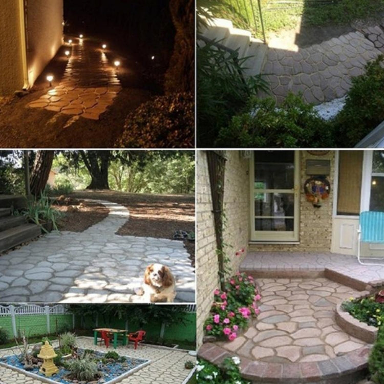 Handbuch Zement Beton Straßenform Kunststoffform DIY Gartenpflasterform, Gartenpflasterform