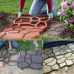 Handbuch Zement Beton Straßenform Kunststoffform DIY Gartenpflasterform, Gartenpflasterform
