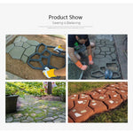 Handbuch Zement Beton Straßenform Kunststoffform DIY Gartenpflasterform, Gartenpflasterform