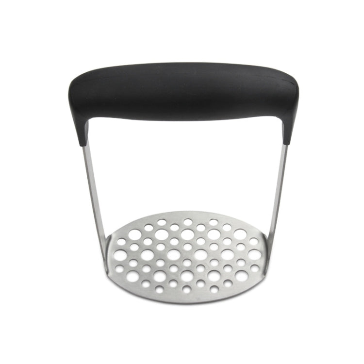 Edelstahl Hand-Kartoffel- und Kürbispresse mit breitem und ergonomischem Quergriff, einschichtiges Edelstahl