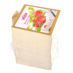 100 Stück kleine quadratische Kuchenpappe, dick, steif, gold, Kuchenmousse-Matte, kleines Quadrat