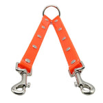 TPU-Material Hundeleine 2-in-1, verwicklungsfreies Zugseil, Doppelleine für Hunde, Länge: 25 cm, 2-in-1 (Rot)