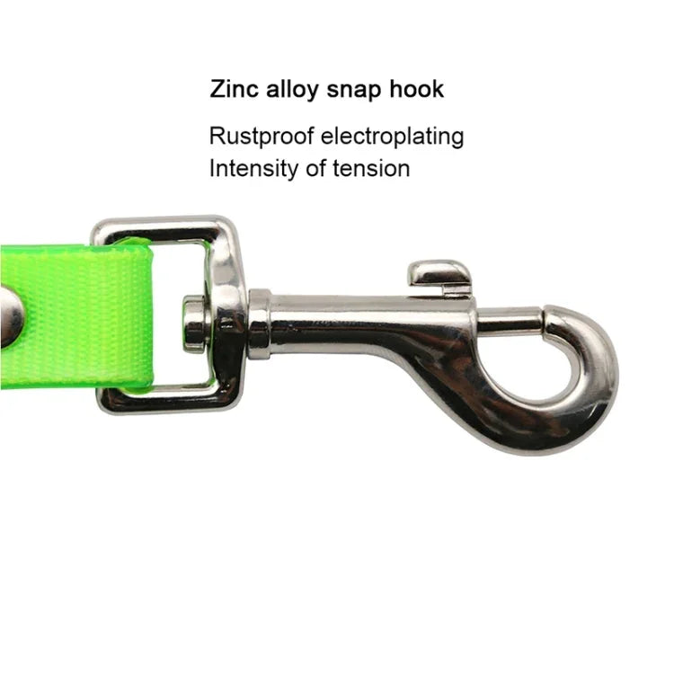 TPU-Material Hundeleine 2-in-1, verwicklungsfreies Zugseil, Doppelleine für Hunde, Länge: 25 cm, 2-in-1 (Rot)