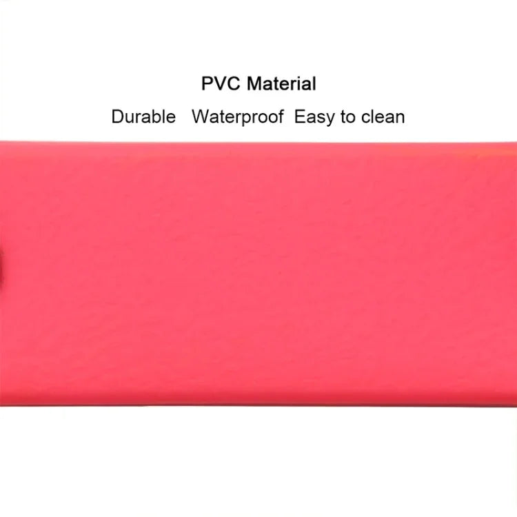 TPU-Material Hundeleine 2-in-1, verwicklungsfreies Zugseil, Doppelleine für Hunde, Länge: 25 cm, 2-in-1 (Rot)