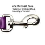 TPU-Material-Zuggurt für Hunde, Teleskop-Zugseil mit Griff, Größe: S, Seillänge: 120 cm, Halsbandgröße: 40 cm