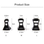5 Paar strapazierfähige, rutschfeste PVC-Stopper, High-Heel-Schuhschoner, Größe: M, zufällige Farblieferung, Größe: M