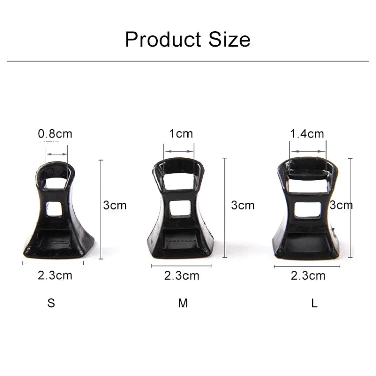 5 Paar strapazierfähige rutschfeste PVC-Stopper für Schuhe, Stöckelabsatz-Schutz, Größe: L, zufällige Farblieferung, Größe: L