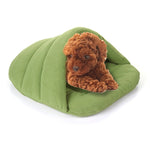 Hausschuhform aus Polarfleece, warm und dick, für Haustiere (Hunde, Katzen), Größe: L, 58 × 68 × 32 cm