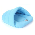 Hausschuhform aus Polarfleece, warm und dick, für Haustiere (Hunde, Katzen), Größe: L, 58 × 68 × 32 cm