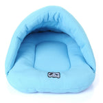 Hausschuhform aus Polarfleece, warm und dick, für Haustiere (Hunde, Katzen), Größe: L, 58 × 68 × 32 cm