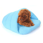 Hausschuhform aus Polarfleece, warm und dick, für Haustiere (Hunde, Katzen), Größe: L, 58 × 68 × 32 cm