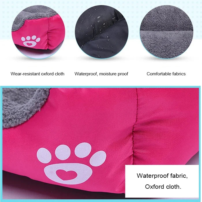 Four Seasons Original Warme Hunde-Kennelmatte Teddy Pomerang Hundematte, Größe: S, 43×32×10cm, Größe: S