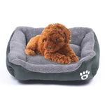 Bonbonfarbene, warme Hundematte für vier Jahreszeiten, Teddy-Hundematte, Größe: L, 66 × 50 × 14 cm